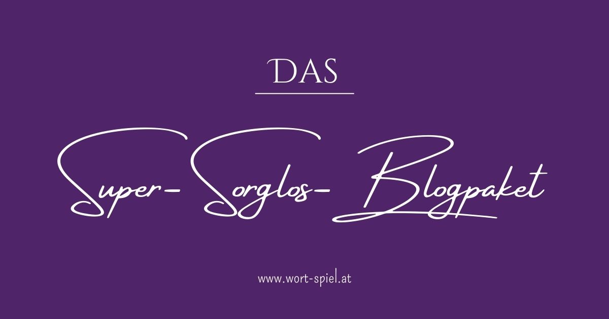 Super-Sorglos-Blogpaket