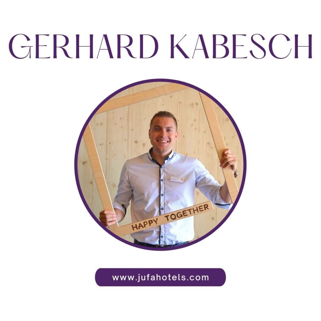 Gerhard Kabesch JUFA Hotels - 10 Jahre Textagentur Wortspiel